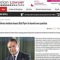 igo Gmez-Jordana leaves DLA Piper to launch own practice